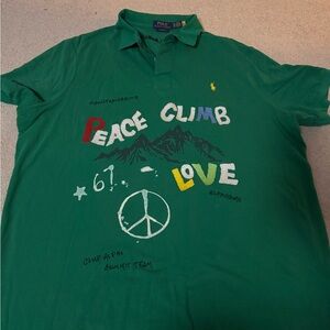 Polo by Ralph Lauren Green Peace Climb Men's Polo